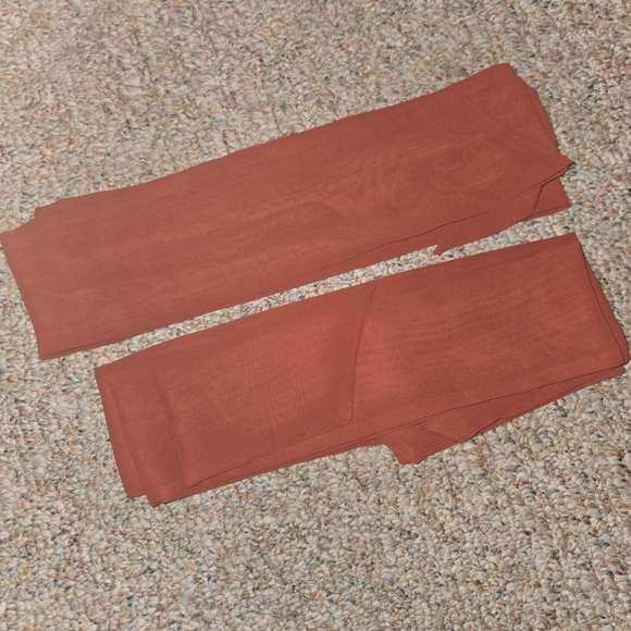 Azazie Dresses & Skirts - 2 Azazie Terracotta Sashes